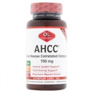 Olympian Labs AHCC Active Hexose Correlated Compound Vegetarian Capsules 750 mg 60 count