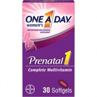 One A Day Women\'s Prenatal 1 Multivitamin Supplement for Before During and Post Pregnancy including Vitamins A C D E B6 B12 and