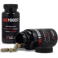One Boost Testosterone Booster - (2) Bottles Test Boost - Naturally Support Low T Libido Lean Muscle Mass Overall Well-Being