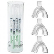 Opalescence Teeth Whitening Gel Mint 15% with 3 GreenDot Teeth Trays (15 4 Syringes)