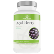 Organic Acai Berry Supplement Freeze Dried 90 Acai Berry Capsules Non GMO Gluten Free Vegan