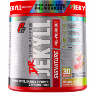 ProSupps Dr. Jekyll Signature Pre-Workout Powder Keto Friendly Caffeine Free Energy What-O-Melon 30 Servings