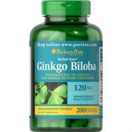 Puritan\'s Pride Ginkgo Biloba Standardized Extract 120 mg-200 Capsules