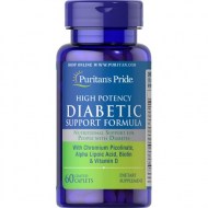 Puritan\'s Pride High Potency Diabetic Support Formula - 60 Caplets