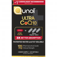 Qunol Ultra CoQ10 Softgels 100 mg 120 Ct