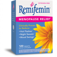 Remifemin Menopause Relief Dietary Supplements Estrogen-Free 120 Tablets