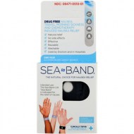 Sea-Band Wristband Adult Anti-Nausea Acupressure Motion or Morning Sickness 2 Count (Pack of 1)