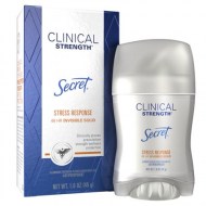 Secret Clinical Strength Antiperspirant and Deodorant for Women Invisible Solid Stress Response 1.6 oz