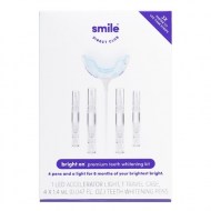 Smile Direct Club bright on Premium Teeth Whitening Kit - LED Accelerator Light and 4 Whitening Pens