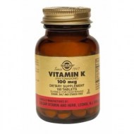 Solgar Vitamin K 100 mcg Tablets 100 Ct