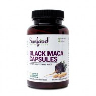 Sunfood Superfoods Black Maca Capsules 90 Ct