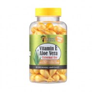 Sunshine Naturals Vitamin E - Aloe Vera Breakable Ampoules 60 Pack