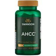 Swanson Ahcc - Maximum Strength 500 mg 60 Veg Caps