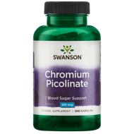 Swanson Chromium Picolinate 200 Mcg 200 Caps