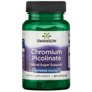 Swanson Chromium Picolinate - Featuring Chromax 200 Mcg 60 Caps