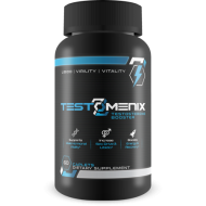 TestoMenix - All Natural Testosterone Booster - Increase Energy and Muscle Mass - 60 Caplets