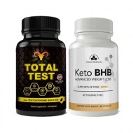 Total Test Testosterone Booster and Keto BHB Combo Pack