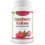 True Vitamins - Raspberry Ketones - All Natural Weight Loss Supplement - Suppress Appetite - Boost Metabolism - Burn Fat 