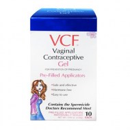 VCF Vaginal Contraceptive Pre-Filled Gel Applicators - 10 ct