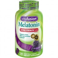 Vitafusion Extra Strength Melatonin Gummy Vitamins 5mg 120 ct Gummies