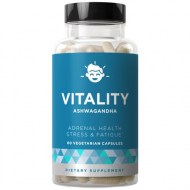 Vitality Adrenal Support Cortisol Manager Fatigue Fighter - Stress Relief Healthy Cortisol Focused Energy - Ashwagandha