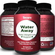 Water Away by Tevare Natural Diuretic for Weight Loss | Detox Cleanse 60ct