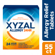 Xyzal 24hr Allergy Relief Antihistamine Tablets 55 Ct