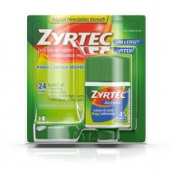 Zyrtec 24 Hour Allergy Relief Tablets 45 ct